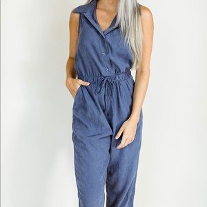 SERENA BLUE JUMPSUIT